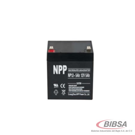 NP1250 12V 5/5.5AH